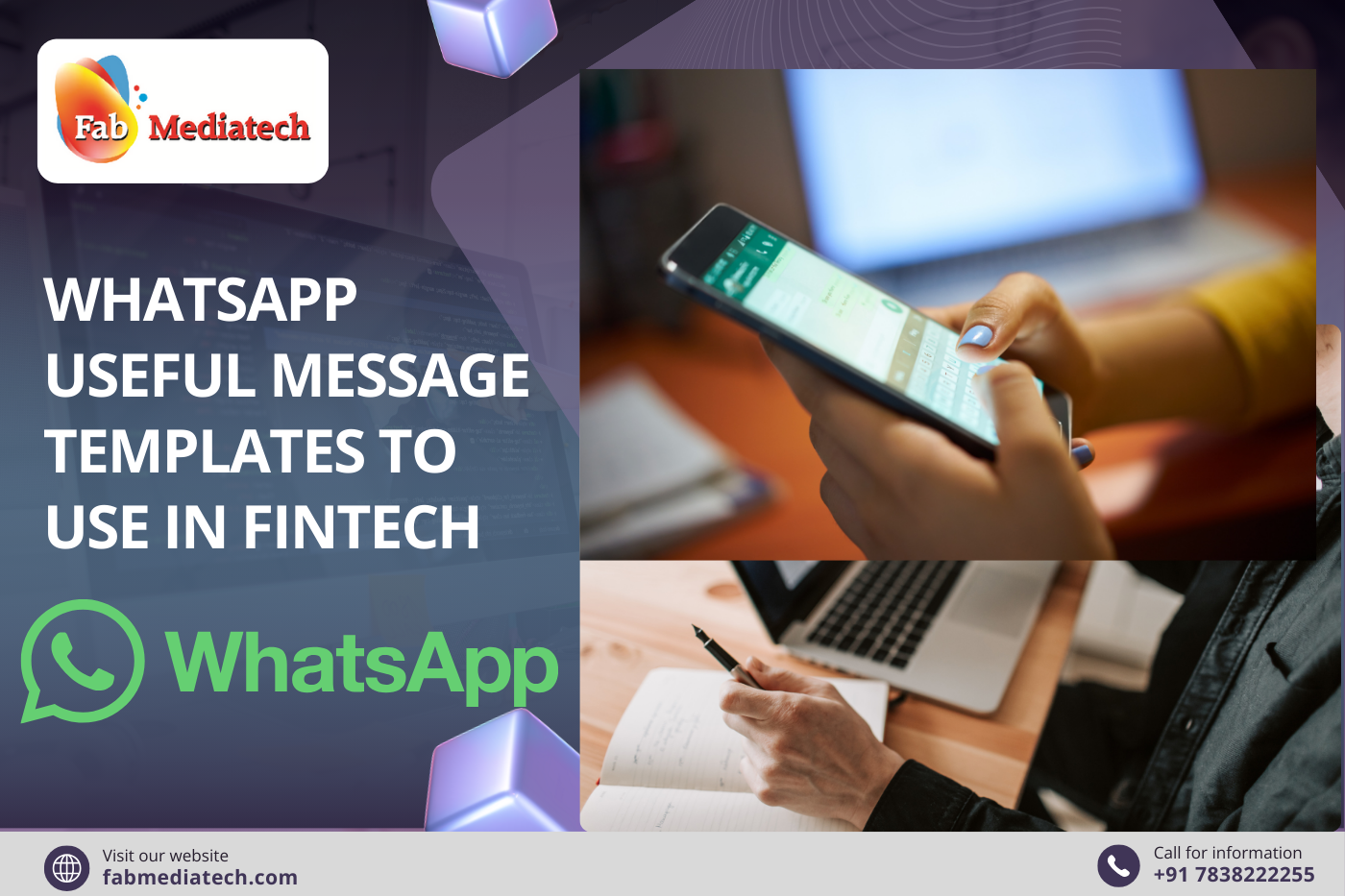 WhatsApp Useful Message Templates to use in Fintech